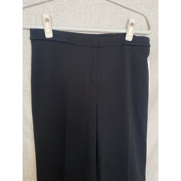Calvin Klein Black Modern Essentials Trousers Pants Size 4 NWT - Picture 4 of 12